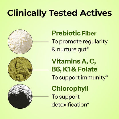 Alternelle HUM Celery Juice Fiber Gummies for Detox & Gut Health